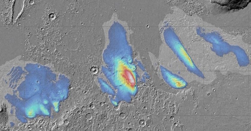 Avrupa Uzay Ajansı'nın yörünge aracı, Mars ekvatorunda donmuş su yatakları keşfetmiş olabilir